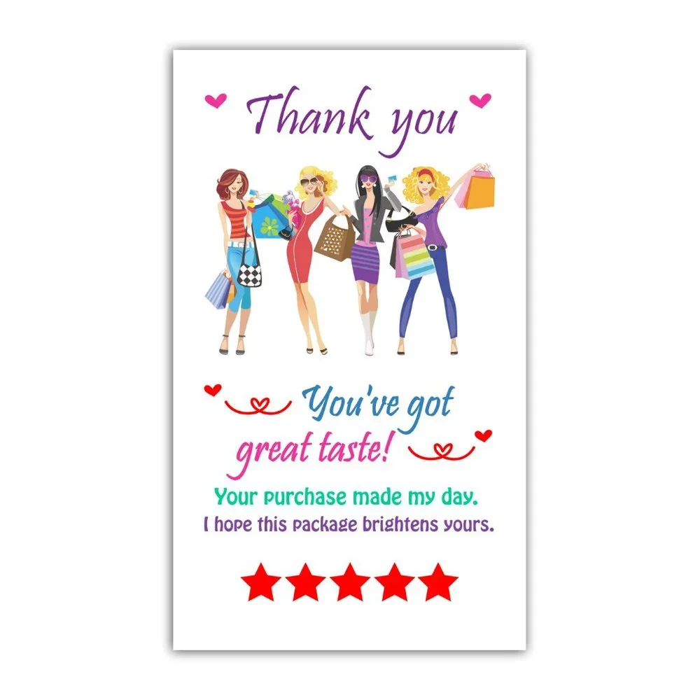 100 Thank You Cards